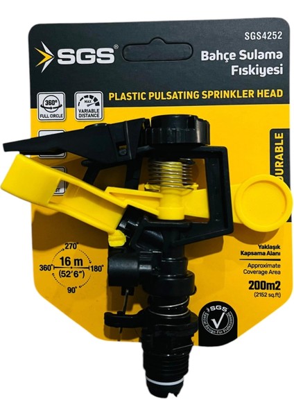 Bahçe Sulama Fıskiyesi SGS4252