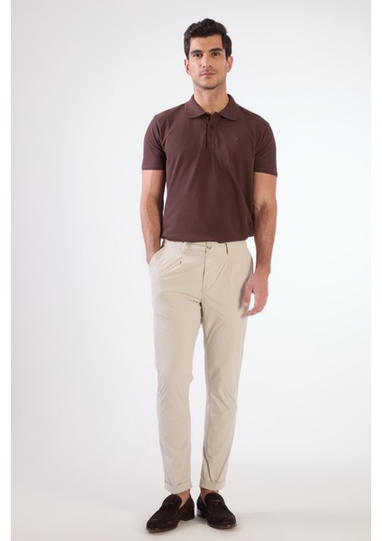 Taş Bağcıklı Pileli Jogger Erkek Pantolon