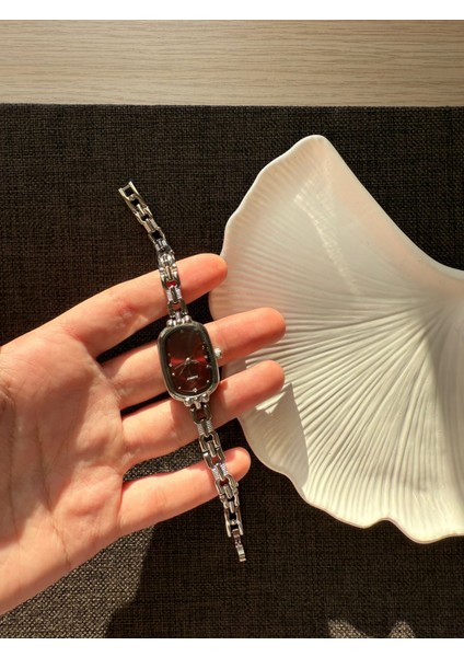 Retro Minimal Zincir Kordon Vintage Kadın Kol Saati indirimleri