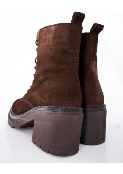 Kahverengi Yüksek Tabanlı Postal 24428 modelleri