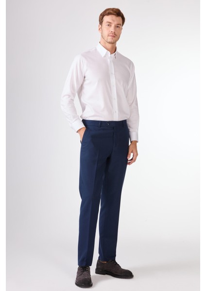 Lacivert Örgü Desen Slim Fit Casual Takım Elbise fırsatları