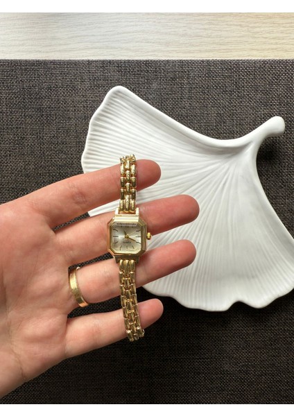 Retro Minimal Boncuk Kordon Vintage Kadın Kol Saati Minik