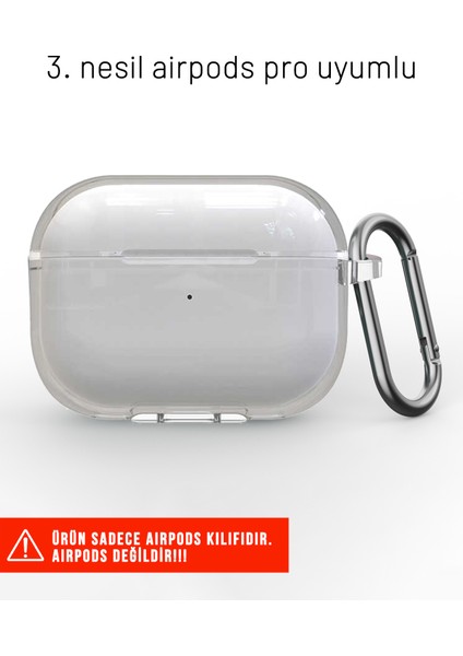 Apple Airpods Pro 3. Nesil Uyumlu Cihazınızı Darbelere Karşı Koruyan Silikon Kılıf