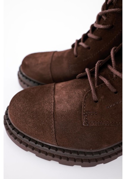 Kahverengi Yüksek Tabanlı Postal 24428 indirimleri