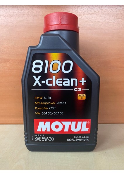 8100 X-Clean + Sae 5W-30 1lt