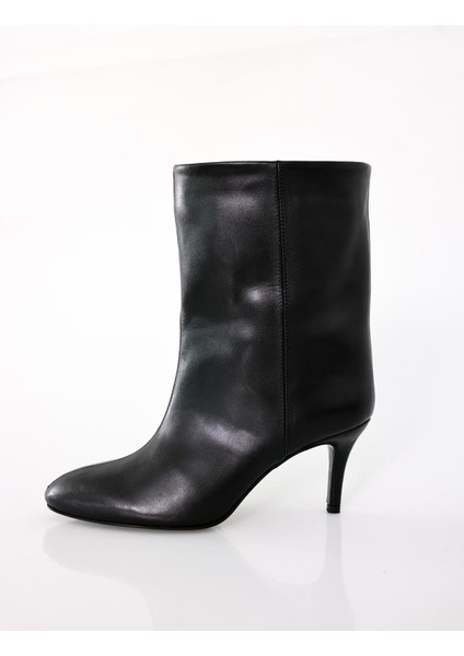 Siyah Topuklu Klasik Bot 25163