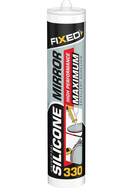 Fıxed Ayna Silikonu Şeffaf (330 Gr) F330