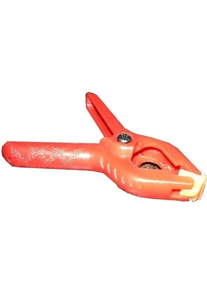 Cam Yapıştırmak Için Kırmızı Kıskaç Mandalı - Kırmızı