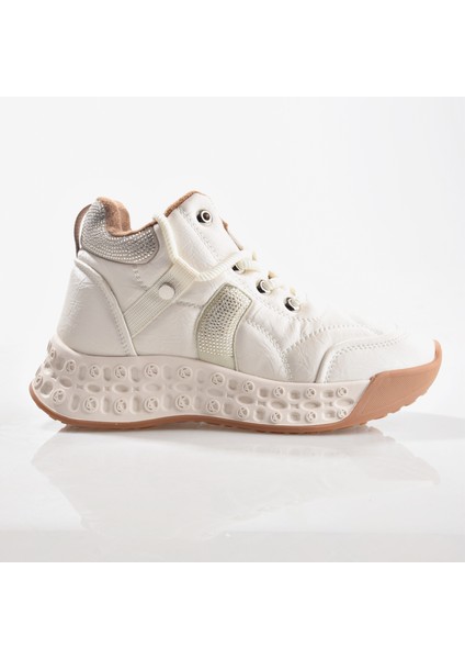 25K316 Kadın Gizli Dolgu Topuk Taşlı Bot