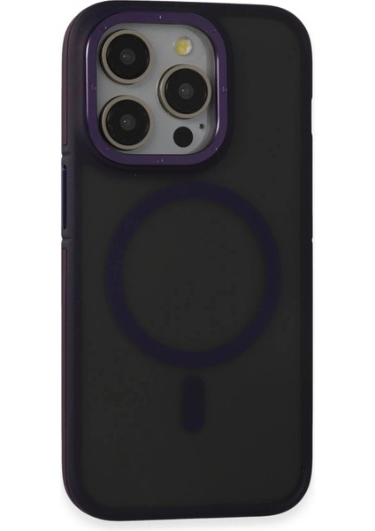 CPT90 iPhone 14 Pro Kılıf Rocky Magsafe Kapak - Derin Mor