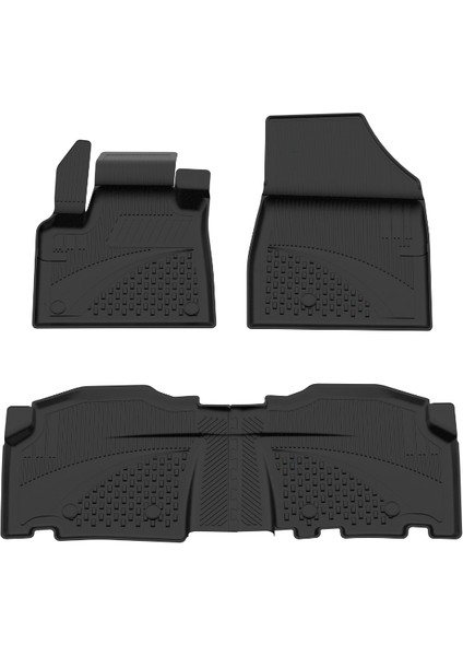 Mercedes Citan 2021 ve Sonrası Uyumlu Sahler 4.5d Premium Havuzlu Oto Paspas - Citan