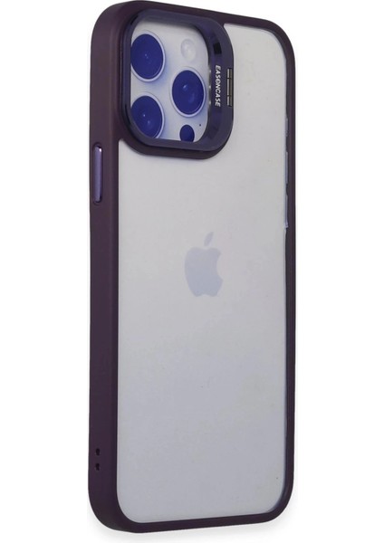 CPT90 iPhone 14 Pro Kılıf Roblox Lens Standlı Kapak - Derin Mor modelleri