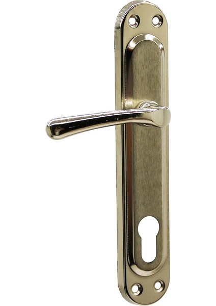 -05 ( Kumru ) ( Silindir & Yale ) ( Gri & Nikel ) Kapı Kolu TAKIM*2X30