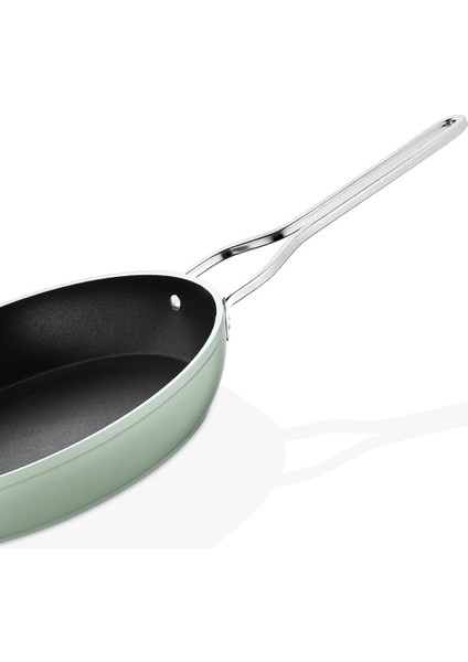 Anyolin 7 Parça Titanyum Kaplama Tencere Tava Seti (Yeşil)