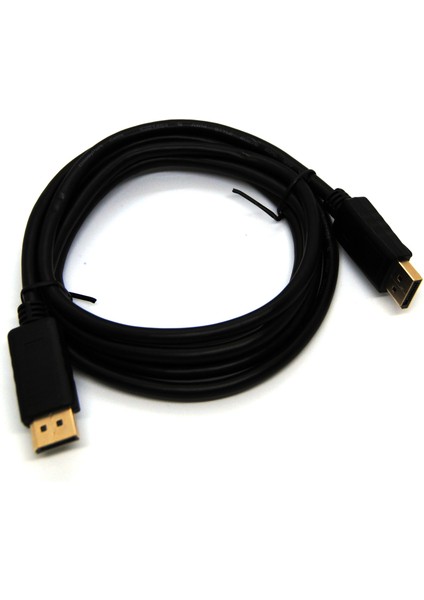 Beek Displayport (Dp) Bağlantı Kablosu, Dp 1.2, Dp Erkek - Dp Erkek, 4KX2K@60Hz, Altın Kaplama, 2 Metre&lt;br&gt; beek Diplayport P1.2 M/m, 4KX2K@60Hz,Gold 2m