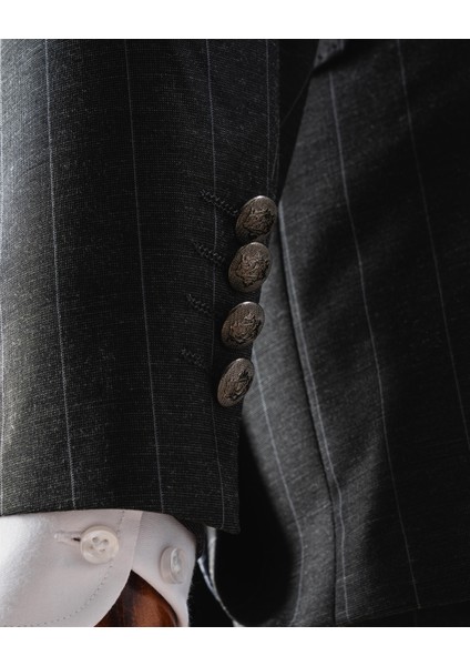 Ech. 2344 Geniş Çizgili Kruvaze Takım Elbise fırsatları