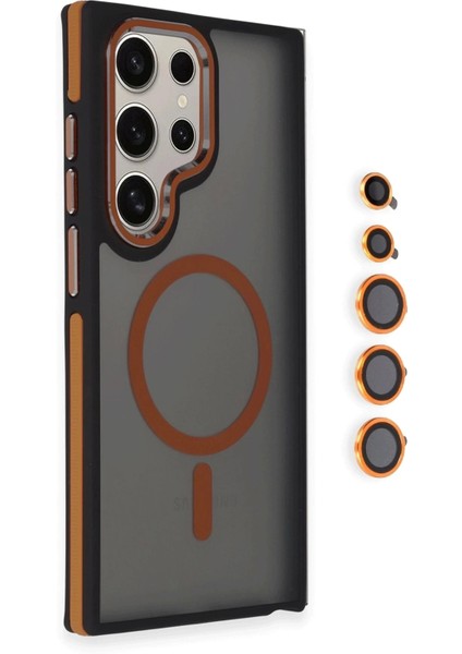 CPT90 Samsung Galaxy S24 Ultra Winner Magsafe Kapak - Turuncu modelleri