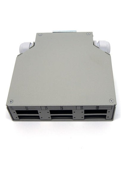 Dın-Ray Için Sonlandırma Kutusu, 6 x Sc/duplex Coupler Için (Fiber Coupler ve Pigtail Haricen Temin Edilir)