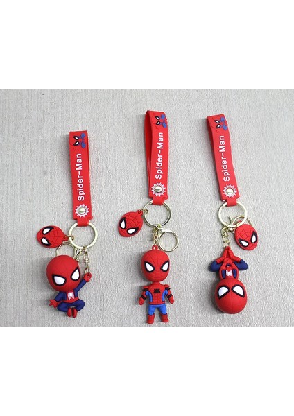 Spiderman Silikon Anahtarlık ALK4263