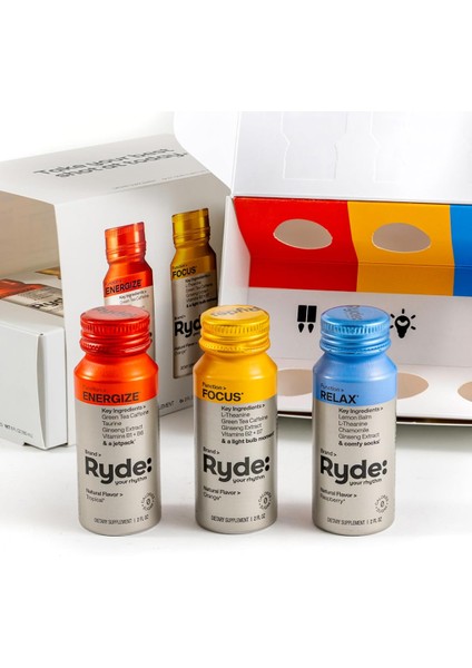 Energize + Focus + Relax 3'lü Paket