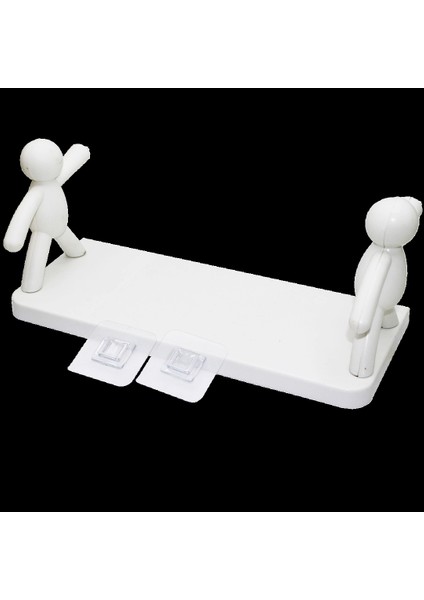 Rambo Manken Tutacaklı Plastik Etejer Yapışkanlı BÜYÜK=13.5X33CM (4887)