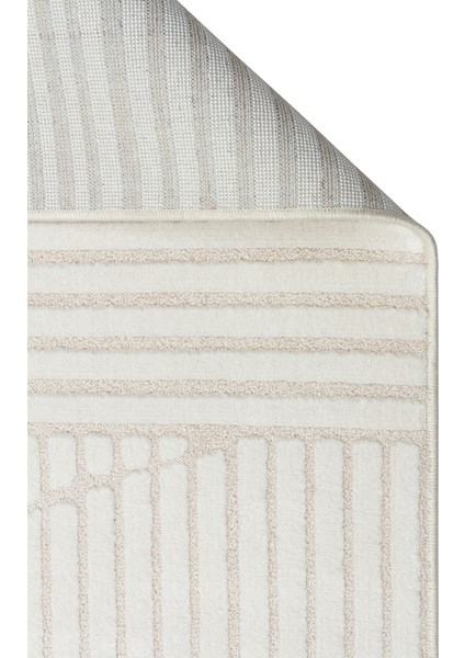 Adel Adl 01 Cream Yumuşacık Dokuya Sahip Özel Yumuşak Tuşeli Modern Makine Dokuması Iskandinav Halı fiyatları