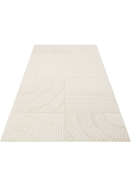 Adel Adl 01 Cream Yumuşacık Dokuya Sahip Özel Yumuşak Tuşeli Modern Makine Dokuması Iskandinav Halı