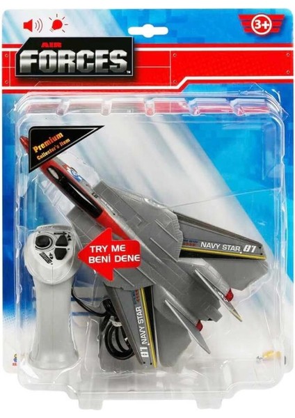 Nessiworld Air Forces Sesli ve Işıklı Navy Star Jet fiyatları