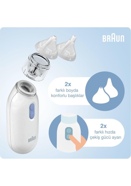 Nessiworld Braun BNA100 Burun Aspiratörü Temizleyici fırsatları
