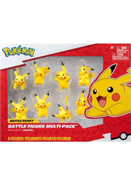 Nessiworld Pokemon Battle 8'li Figür Seti Pikachu fiyatları