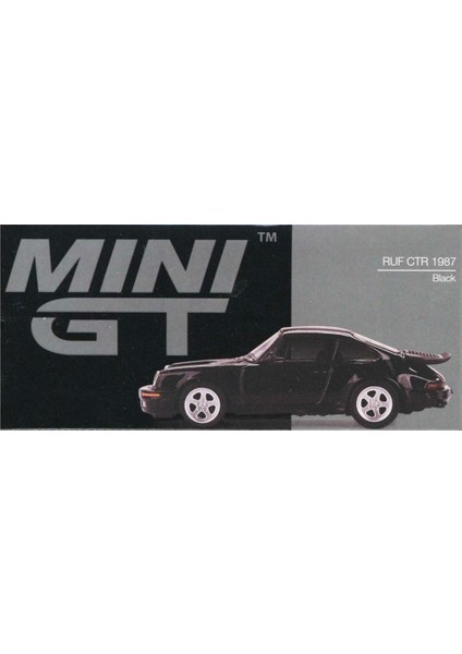 Nessiworld Mini Gt 1:64 Ruf Ctr 1987 Black fırsatları
