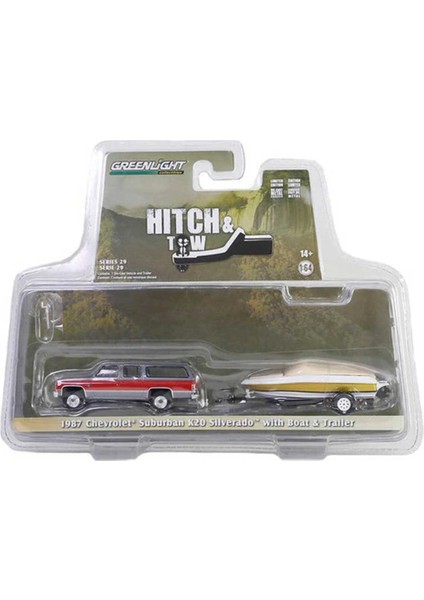 Nessiworld Greenlight 1/64 1987 Chevrolet Suburban K20 Silverado fiyatları
