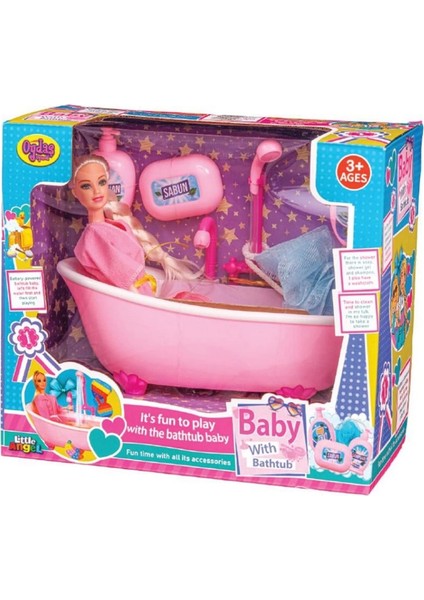 Nessiworld Oydaş Küvette Duş Yapan Bebek 02605