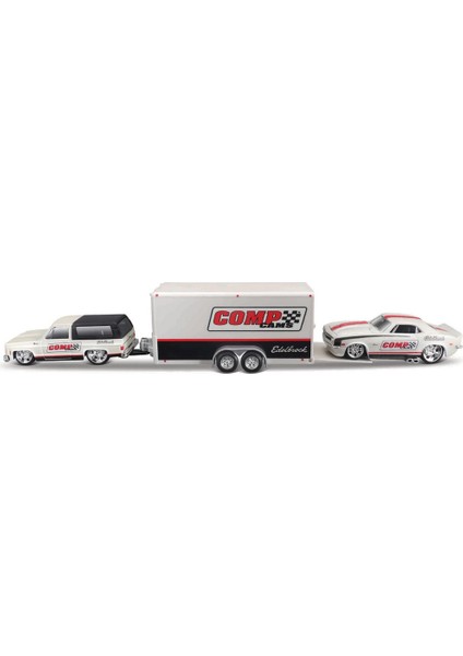 Nessiworld Maisto 1/64 Design Seri Yarış Takımı Römork ve Araç Set modelleri