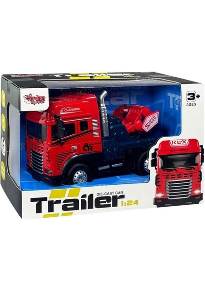 Nessiworld KLX800-247 Sürtmeli Işıklı Müzikli 1:24 Çekici (Tır Kafası)