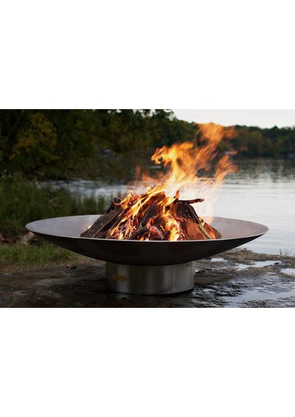 Asgard Bahçe Şöminesi Corten modelleri