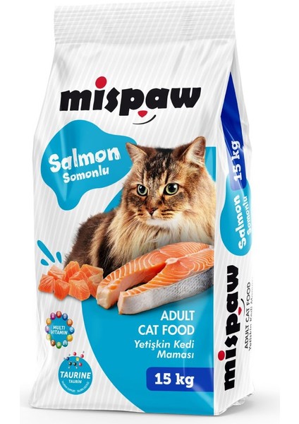 Yetişkin Kedi Maması (Somonlu) 15 kg