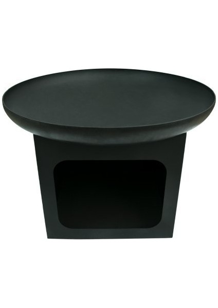 Pan 4 Bahçe Şöminesi Siyah