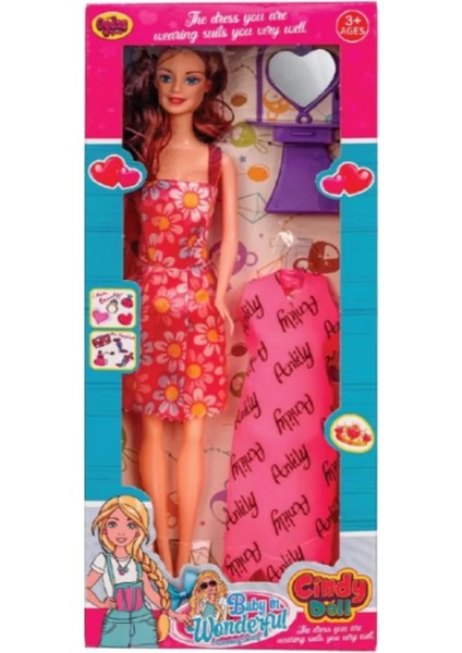 Nessiworld Oydaş Anlily Aynalı Yedek Elbiseli Bebek 2284