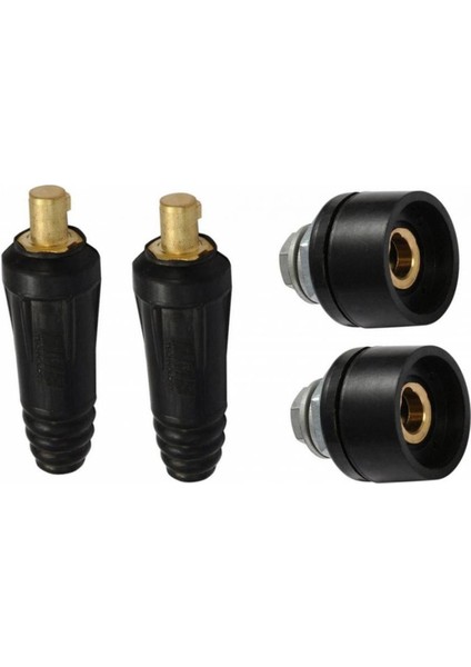 Stanıum Kaynak Jak Soketi Takımı 70–95 Mm² 500A (1 Erkek + 1 Dişi) – 2 Takım