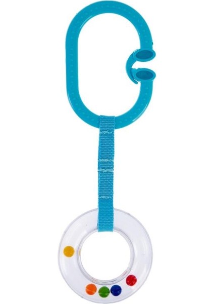 Nessiworld Babyjem Çıngıraklı Puset Halkası 876 Mavi