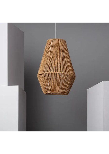 Bohem Avize, Modern Bohem Tarz, Rustik Avize, E27 Duylu, Cafe Aydınlatma modelleri