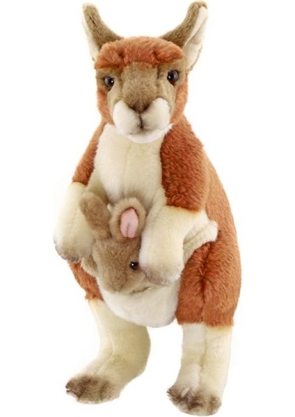 Nessiworld 28CM Ayakta Bebekli Kanguru