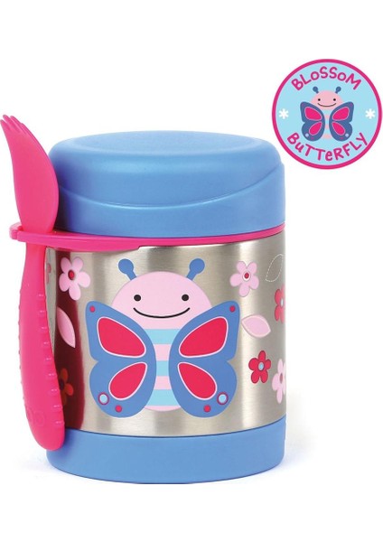 Nessiworld Skip Hop Zoo Paslanmaz Çelik Termos 325 ml Kelebek