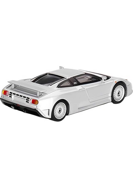Nessiworld Mini Gt 1:64 Bugatti EB110 Gt Grigio Chiaro modelleri