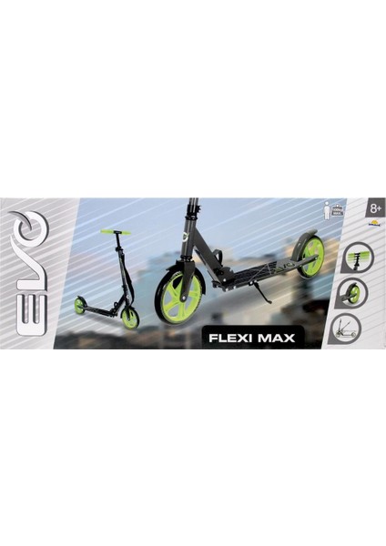 Nessiworld Evo Flexi Max 2 Tekerlekli Scooter Yeşil fırsatları