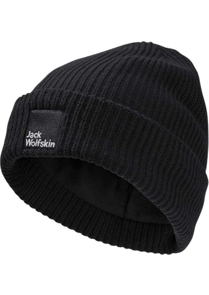 Pergamon Beanie Unisex Siyah Bere