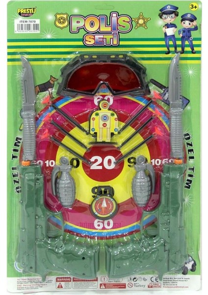 Nessiworld Kartela Büyük Kasaturalı Polis Seti