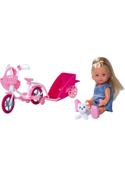 Nessiworld Evi ve Römorklu Bisikleti ve Köpeği 12 cm SMB-105730783 modelleri