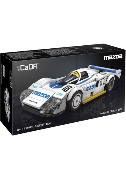 Nessiworld C55029W Cada Mazda 787B Blok Seti 242 Parça -Vagon Life
